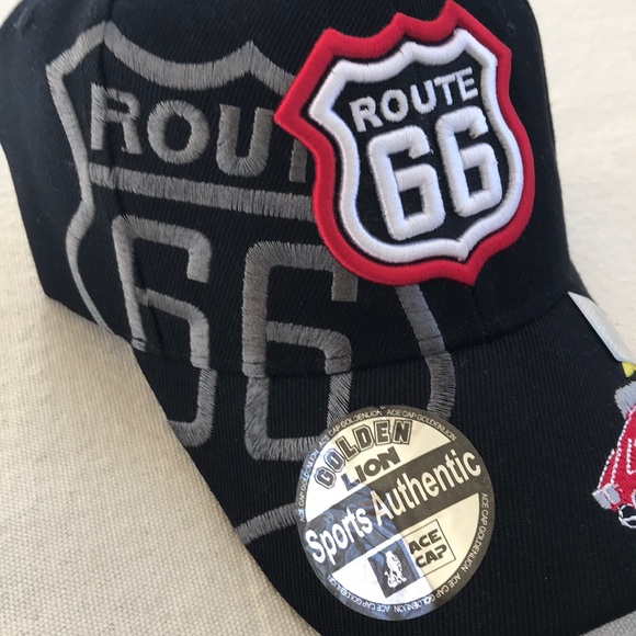 Golden Lion Sports Authentic “Route 66” Ace Cap - Picture 2 of 6